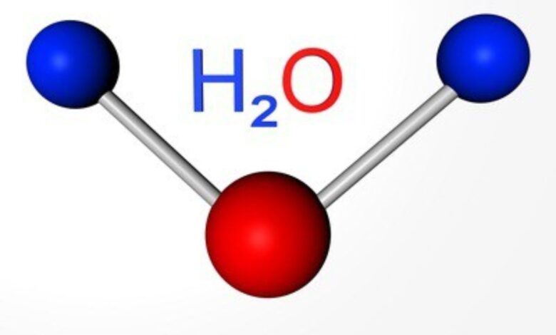ما نوع جزيء الماء