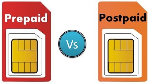 معنى postpaid