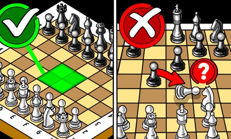طريقة لعب الشطرنج