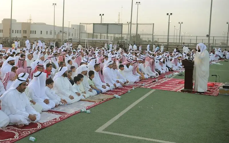 وقت صلاة العيد في حفر الباطن 1445